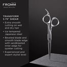 Fromm Shear Artistry Transform Silver Shear