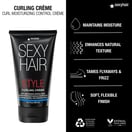 Sexy Hair Curling Creme, 5.1 oz