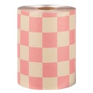 Framar Embossed Roll Medium Checkered Beige/Pink, 320'
