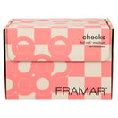 Framar Embossed Roll Medium Checkered Beige/Pink, 320'