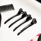 Framar Tight Tension Clips Black, 4 Pack