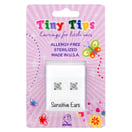 Studex Tiny Tips Tiffany Set Stainless Steel 3mm Cubic Zirconia
