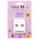 Studex Tiny Tips Tiffany Set Stainless Steel 4mm Cubic Zirconia