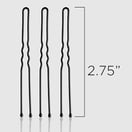 Fromm Style Artistry 2.75" Pro Matte Hair Pins, 150 Pack