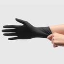 Fromm Color Studio Reusable Black Latex Gloves, 12 Pack