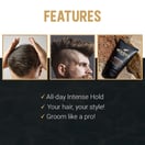 Woody's Wood Glue Extreme Styling Hair Gel, 4 oz