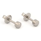 Studex Stainless Steel Silver Studs, 12 Pack