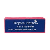 Tropical Shine Mini 4-Way Nail Buffer Block, 12 Pack (Medium/Fine - Smooth/Shine)