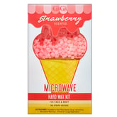 GiGi Strawberry Microwave Hard Wax Kit