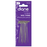 Diane Wig T-Pins, 12 Pack