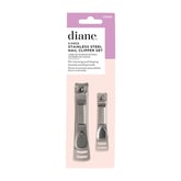 Diane Stainless Steel Nail Clipper Set, 2 Piece