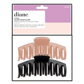 Diane Claw Hair Clips, 2 Pack