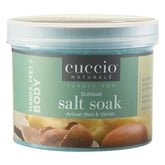 Cuccio Naturale Artisan Shea & Vetiver Scentual Salt Soak, 29 oz