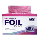 Colored Pop-Up Foil 5" x 10.75", 500 Sheets (Heavy Embossed)