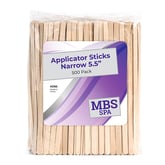 Applicator Sticks Narrow  5.5", 500 Pack