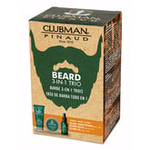 Clubman Pinaud Beard Kit, 3 Pack