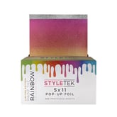 StyleTek Paint The Rainbow Pop-Up Foil 5" x 11", 500 Sheets (Heavy Embossed)