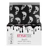 StyleTek Got Mad Skulls Pop-Up Foil 5" x 11", 500 Sheets (Heavy Embossed)