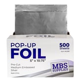 Pop-Up Foil 5" x 10.75", 500 Sheets (Medium Embossed)