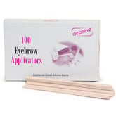 Depileve Eyebrow Applicators, 100 Pack