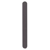 Soft Touch 7" Black Wood Emery Board, 100 Pack