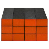 Sanitizable Sanding Blocks Orange, 12 Pack
