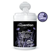 Prevention One-Step Disinfectant Cleaner Wipes , 160 Count