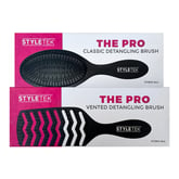 StyleTek Pro Series  Vented & Classic Detangling Brush Combo Pack