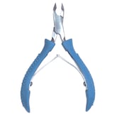 Satin Edge 4" Cuticle Nipper with Rubberized Handle