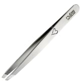 Rubis Stainless Steel with a Heart Slanted Tip Tweezer 3.75"