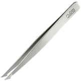Rubis Stainless Steel Two Tip Pointed/Slanted Tweezer 3.75"