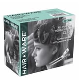 Hair Ware All Purpose Double-Prong Clips, 80 Pack