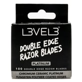 L3VEL3 Double Edge Razor, 100 Pieces