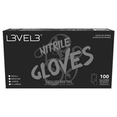 L3VEL3 Nitrile Liquid Metal Gloves, 100 Pack