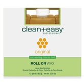 Clean & Easy Original Wax Refills Large, 12 Pack