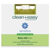 Clean & Easy Sensitive Wax Refills Large, 12 Pack