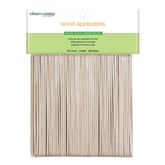 Clean & Easy Small Wood Applicator Spatulas, 100 Count