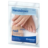 Graham HandsDown Lint-Free Nail Wipes, 200 Pack