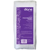 Diane Stain Resistant White Towels, 12 Pack