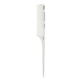 Diane Heat-Resistant & Static-Free White 9.25" Thick Rat Tail Comb