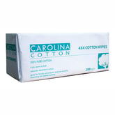 Carolina 4" x 4" Cotton Wipes, 200 Pack