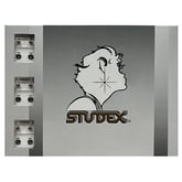 Studex Stainless Steel Silver Studs, 12 Pack