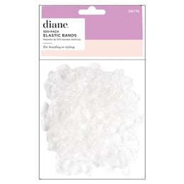 Diane Clear Elastic Bands, 500 Pack Diane Clear Elastic Bands, 500 Pack