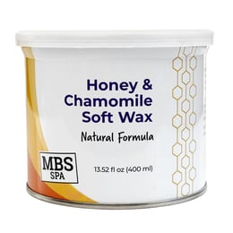 MBS Spa Honey & Chamomile Soft Wax, 13.52 oz