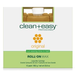 Clean & Easy Original Wax Refills Large, 12 Pack Clean & Easy Original Wax Refills Large, 12 Pack