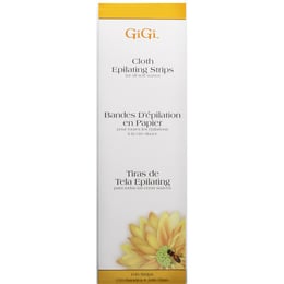 GiGi Cloth Epilating Strips Large 3" x 9", 100 Pack