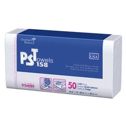 Graham PST Professional Service Towels #158, 50 Pack (Case of 10)