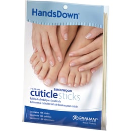 Graham HandsDown Birchwood Cuticle Sticks 7", 144 Pack Graham HandsDown Birchwood Cuticle Sticks 7", 144 Pack