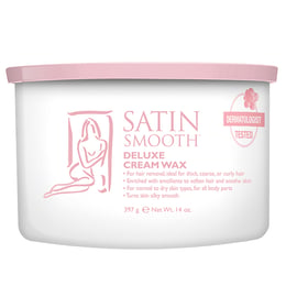Satin Smooth Deluxe Cream Wax, 14 oz Satin Smooth Deluxe Cream Wax, 14 oz