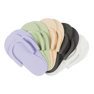 Pedi Slippers, 12 Pack (Assorted)